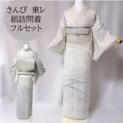 東レ 絽 江戸小紋 フルセット 洗える着物 夏帯 夏小物 美品 - メルカリ