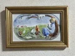 ポルトガルド製　陶板画①　インテリア　送料込み250902