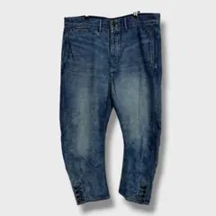 RRL☆インディゴデニムジョッパーズパンツ☆W36☆サスペンダー☆F26UMのサムネイル