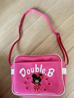 Mikihouse ピンク ショルダーバッグ