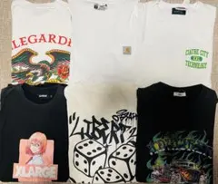 ストリートTシャツ6枚まとめ売りCarhartt ciatre Xlarge