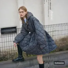 willfully × TAIONコラボ ダウンコート ブラックM