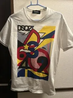DSQUARED2✨ダメージ加工✨グラフィックTシャツ　白✨送料込み
