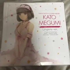 冴えない彼女の育てかた　加藤恵スケールフィギュア ランジェリー（箱のみ）