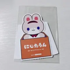 にじストア5周年記念キャンペーン特典　ダイカットポップスタンド　周央サンゴ