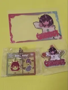 ミルキー☆サブウェイ マルイ パネル 가챠 キーホルダー ステッカー チハル
