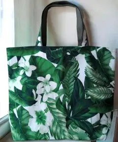 ハワイアンデザイン トートバッグ　ハンドメイド