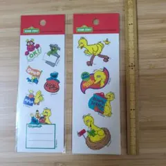 セサミストリート　シール