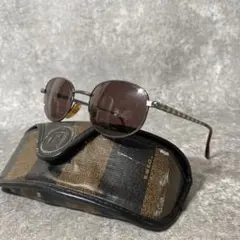 FENDI フェンディ　サングラス　オーバル　メタルフレーム　ズッカ柄　y2kのサムネイル