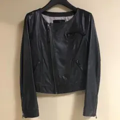 UNTITLED 黒 レザージャケット サイズ3