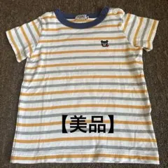 DOUBLE.B MIKI HOUSE ボーダーTシャツ 90cmのサムネイル