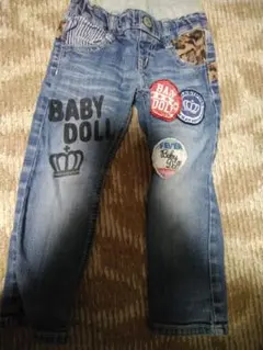 子供服 ベビードール デニムパンツ 100cm