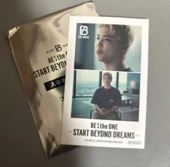 BE:FIRST 映画　入場特典　フォト風カードSHUNTO シュント