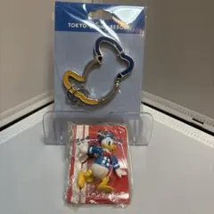 東京ディズニーリゾート ドナルド カラビナ キーチェーン　おまけ付のサムネイル