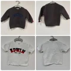 EDWIN トレーナー（90cm）Tシャツ（80cm）のサムネイル