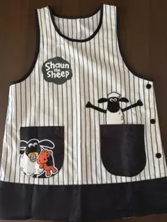 新品　ひつじのショーン　保育士　エプロンのサムネイル