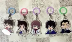 名探偵コナン ふらっとめじるしアクセサリー ちぢませ隊 まとめ売り