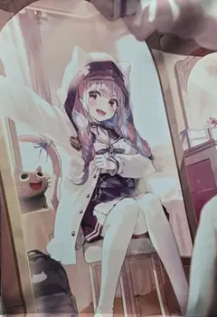 湊あくあ　活動5周年記念　タペストリー　陰キャ証明書　チェキ風ブロマイドカード ホロライブプロダクション【公式】 on X: 