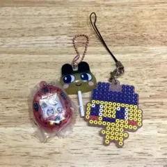 たまごっち キーホルダー3点セット まめっち シャカシャカ キャンディ