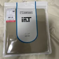 in.T クルーネックTシャツ M クリアベージュ
