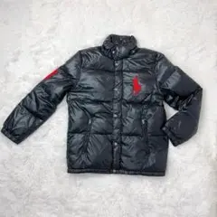 ポロ ラルフローレン キッズ ダウン コート 刺繍 160 L BIG ポニー