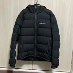 モンベル パーマフロストライトダウンパーカ Lサイズ ブラック