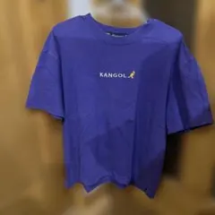 KANGOL Tシャツ パープル Mサイズ