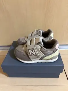 NEW BALANCE 12cm IZ996 BROWN/YEL(PA3)