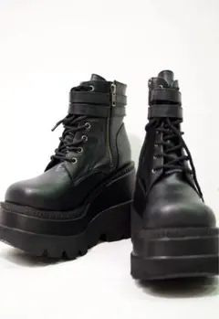 淘宝網(タオバオ)22cm厚底ブーツ コスプレ - メルカリ