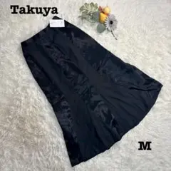 美品❤️Takuya/ロングスカート/ブラック/サイズM