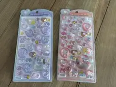 うるちゅる　POP SEAL キティ　クロミ　サンリオ　シール　２枚セット