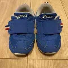 アシックス　スニーカー　15センチ　ブルー