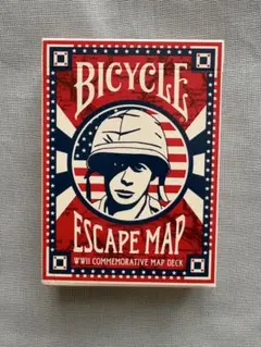 Bicycle Escape Map WWII トランプ