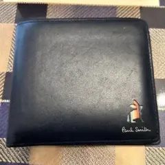 ポールスミス Paul Smith 財布 二つ折り財布 ラビット ネイビー