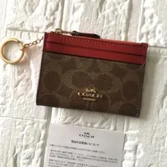 新品　コーチ COACH 定価23,100円 財布 コイン パス IDケース