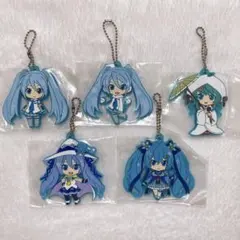 雪ミク　ラバーストラップ