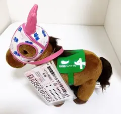 ハルウララ ぬいぐるみキーホルダー 応援馬券 高知競馬サポートKRA