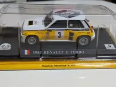 1984 RENAULT 5 TURBO Rally仕様 ミニカー 1/43