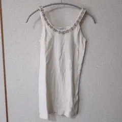 JENASIS タンクトップ（アイボリー）フリーサイズ