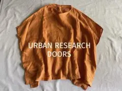 アーバンリサーチドアーズ ハードマンズリネンワイドプルオーバーブラウス