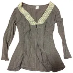 チュニック レース ヴィンテージ フェアリー グランジ 平成 森ガール y2k