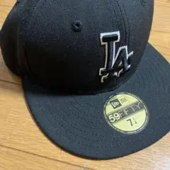 ロサンゼルスドジャース LA 59FIFTY ブラック キャップ 7 1/4