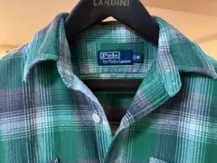 最高の配色　ラルフ　オンブレチェック　シャツ