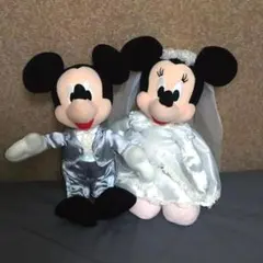 ミッキー ミニー  ぬいぐるみ ウェディング セット