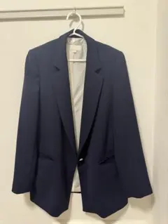 ネイビー テーラードジャケット　ZARA