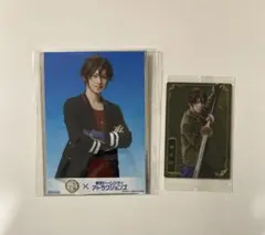 刀ミュ ドームアトラクションズコラボ 特典ブロマイド ウエハース　御手杵