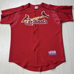 90sマジェスティックMLBカージナルスベースボールシャツ