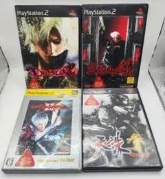PS2 動作確認済 デビルメイクライ1・2・3 天誅参 4本セット