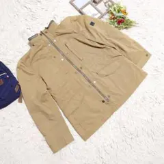 【JOSEPH ABBOUD】ナイロンジャンパー(XL)茶色/洗濯可能