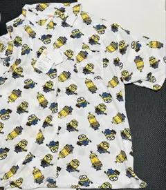 ミニオン　開襟シャツ　新品　Lサイズ　匿名配送　シャツ